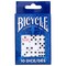 Bicycle Standard Dice 10-Pack – 16 mm White & Black Six-Sided D6 Gaming Dice Set